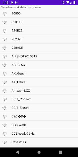 WiFind Screenshot