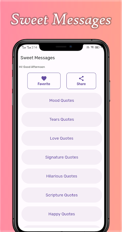 My Sweet Message App - 1.0.0 - (Android)