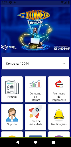 NobreNetwork Cliente Screen 2