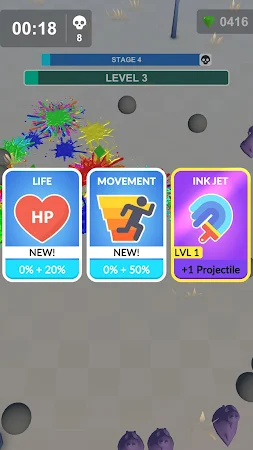 Game screenshot Paint Rush Battle apk download