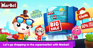 Marbel Supermarket Kids Games - Screenshot 1