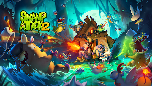 Screenshot of Swamp Attack 2