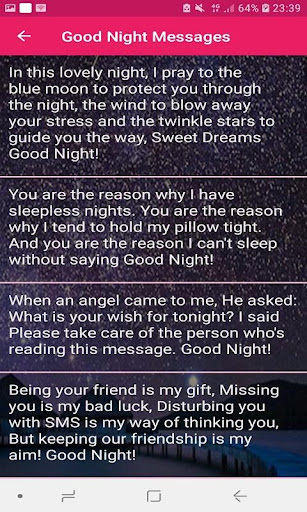 Good Night Love Messages