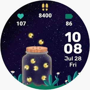Firefly Watch Face Animated