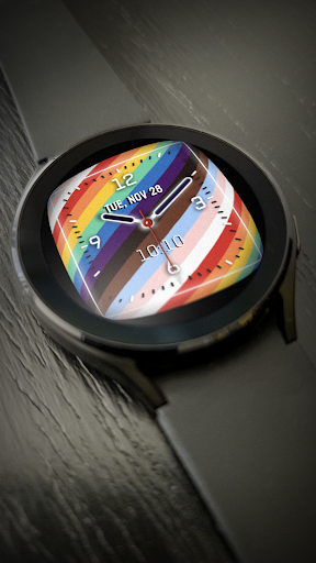 Pride Rainbow Love Watch Face Screen 3