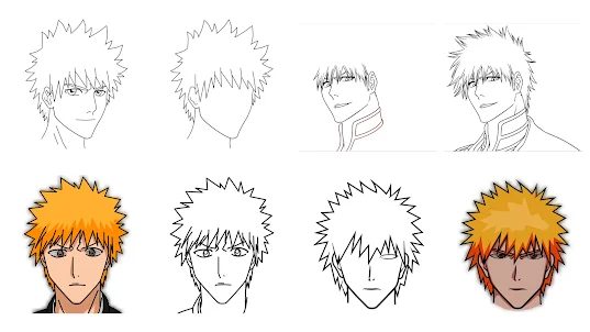 How to draw Bleach