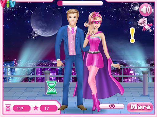 Super Barbi Love Kiss - Kiss Games For Girls