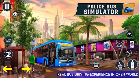 Police Bus Simulator Bus Games