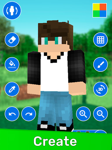 3D Skins Maker for Minecraft screenshot