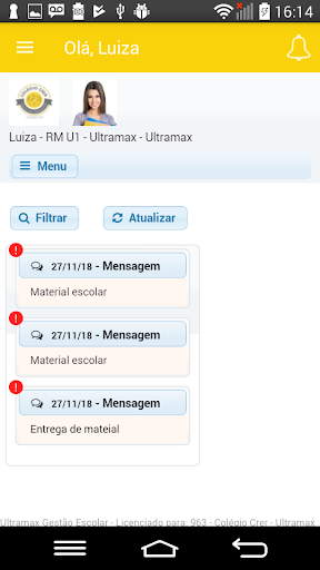 Colégio Crer Screen 2