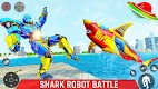screenshot of Shark Transform Robot Car Game