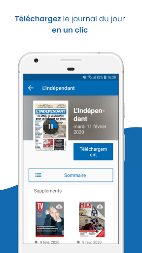 Lindependant, Le Journal Screen 3