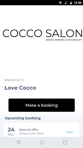 Android application Love Cocco screenshort