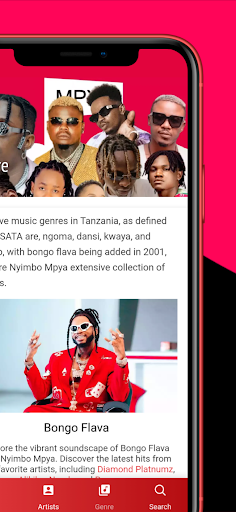 Android application Nyimbo Mpya - Nyimbo Mpya Zote screenshort
