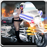Police Moto Shooting Chase icon