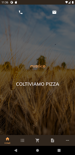 Android application Rustico | Coltiviamo Pizza screenshort
