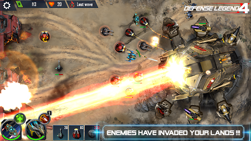 Defense Legend 4: Sci-Fi TD - Strategy - games