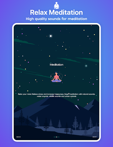 Screenshot of Sleep Sounds - relaxing music