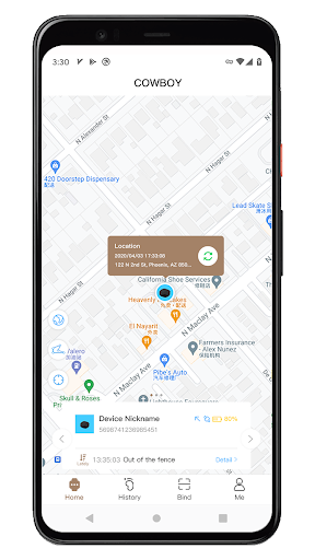 Android application Cowboy screenshort