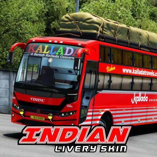 Bussid Indian Livery Skin تنزيل على نظام Windows