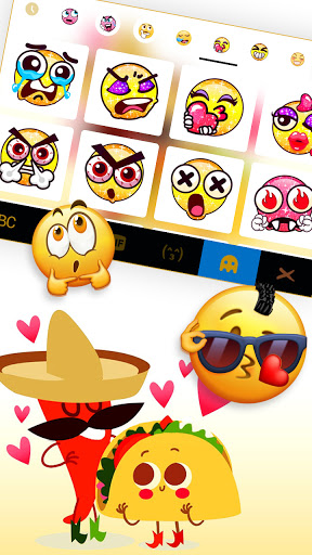 Chili Taco Mexic Keyboard Back Screen 3