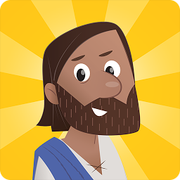 여린이 성경 앱: 어린이를 위한 애니메이션 이야기 아이콘 이미지