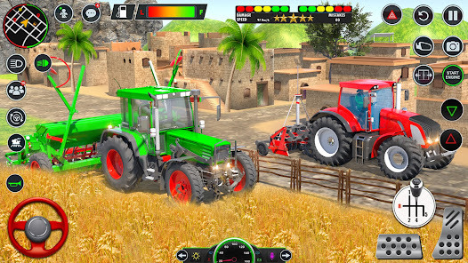Captura de Pantalla 13 Real Tractor Driving Games android