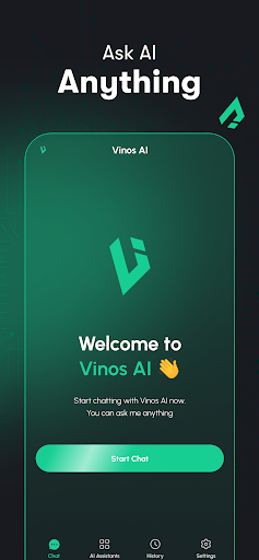 VinosAI:Personal AI Assistant Screen 2