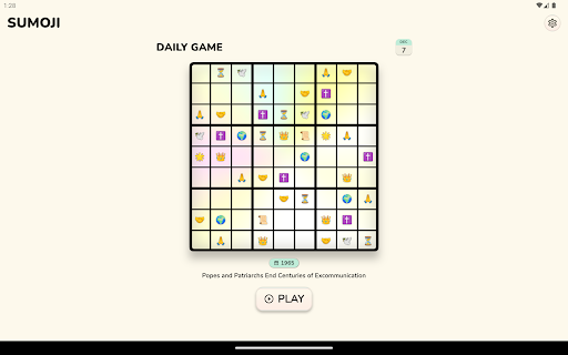 SUMOJI — Emoji Sudoku