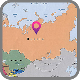 Russia Map icon