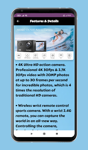 AKASO EK7000 Pro Camera Guide - Apps on Google Play