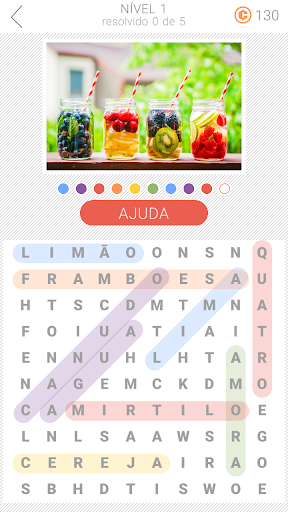 Visualização do aplicativo