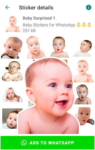 Baby Stickers for WhatsApp Screenshot 4 - AppWisp.com