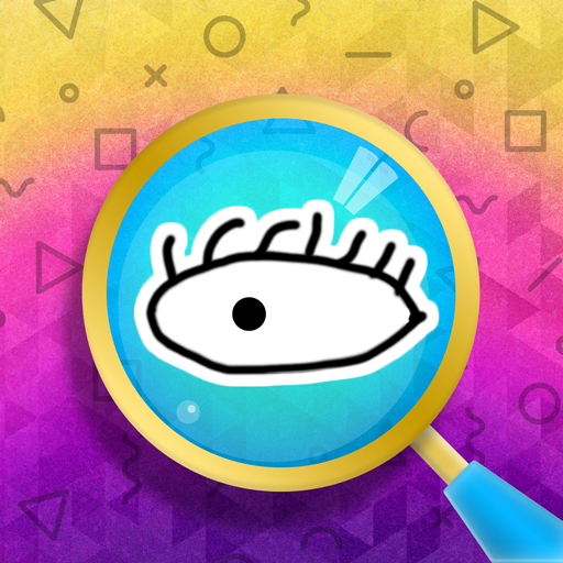 Seek and Find differences game logo