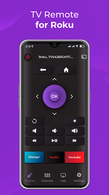 Remote Control for RokuTV MOD APK 01