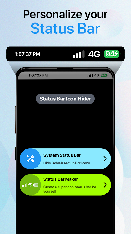 StatusBar Icon Hider Customize - 1.0 - (Android)