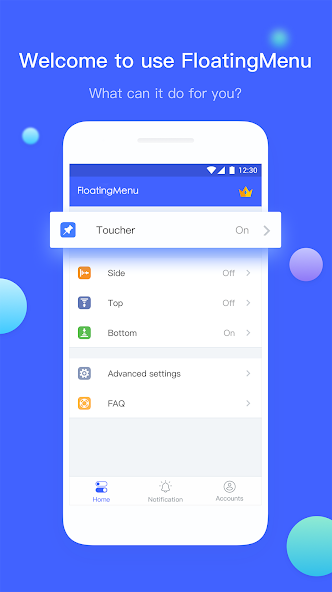 FloatingMenu - Assistive Touch 7.4.2 APK + Mod (Unlocked / Premium) for Android