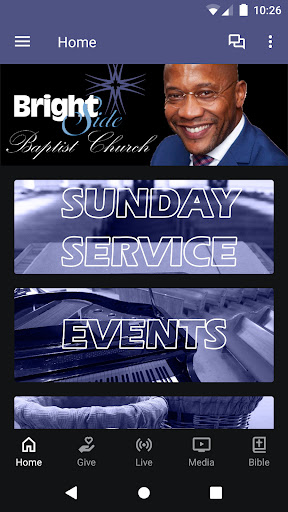 Android application Bright Side Baptist Lancaster screenshort
