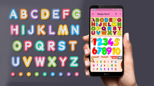 Belajar Huruf dan Angka Anak Paud dan TK