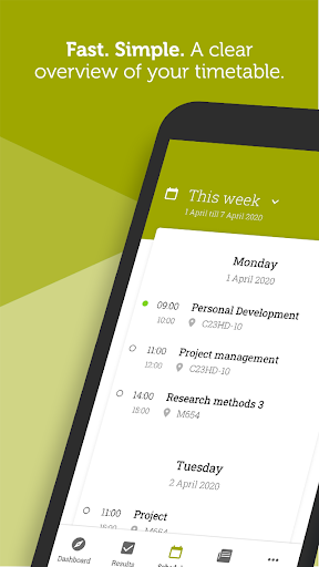 MyTHUAS - Student Screen 3