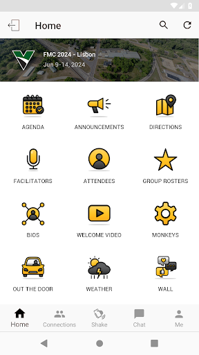 Vermeer Events Screen 3