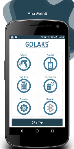 Golaks RFID Sayım Screen 2