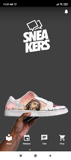 Android application Sneakers screenshort