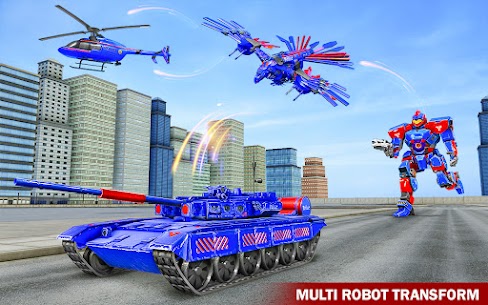 روبوت دبابات الشرطة لعبة حرب السيارات 7