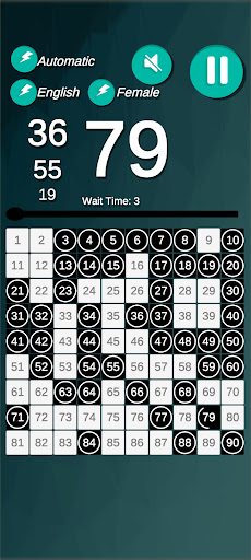 Tambola_Housie Number call Screen 3