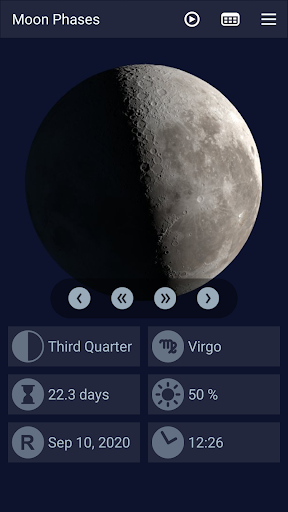 Moon Phases Screen 2