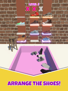 Screenshot 11 Fashion Design: Shoe Match 3D android