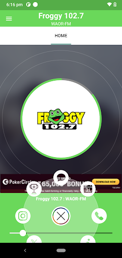 Froggy 102.7 Screen 2