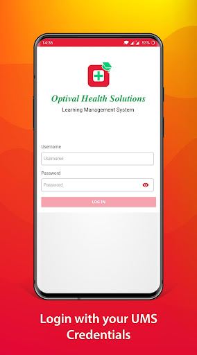 OHS Learning Management System Screen 2