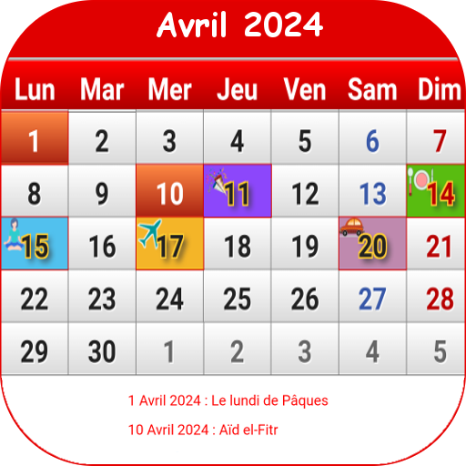 calendrier 2020